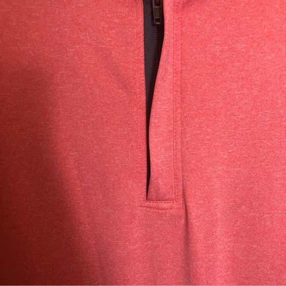 Matte Grey 1/4 Zip Front Pullover Men’s Golf Shirt. Size L - Picture 6 of 8